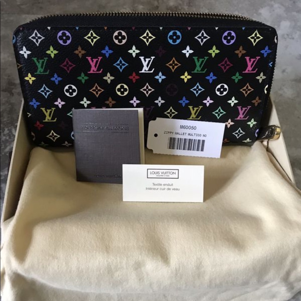 Louis Vuitton Zippy multicolor wallet